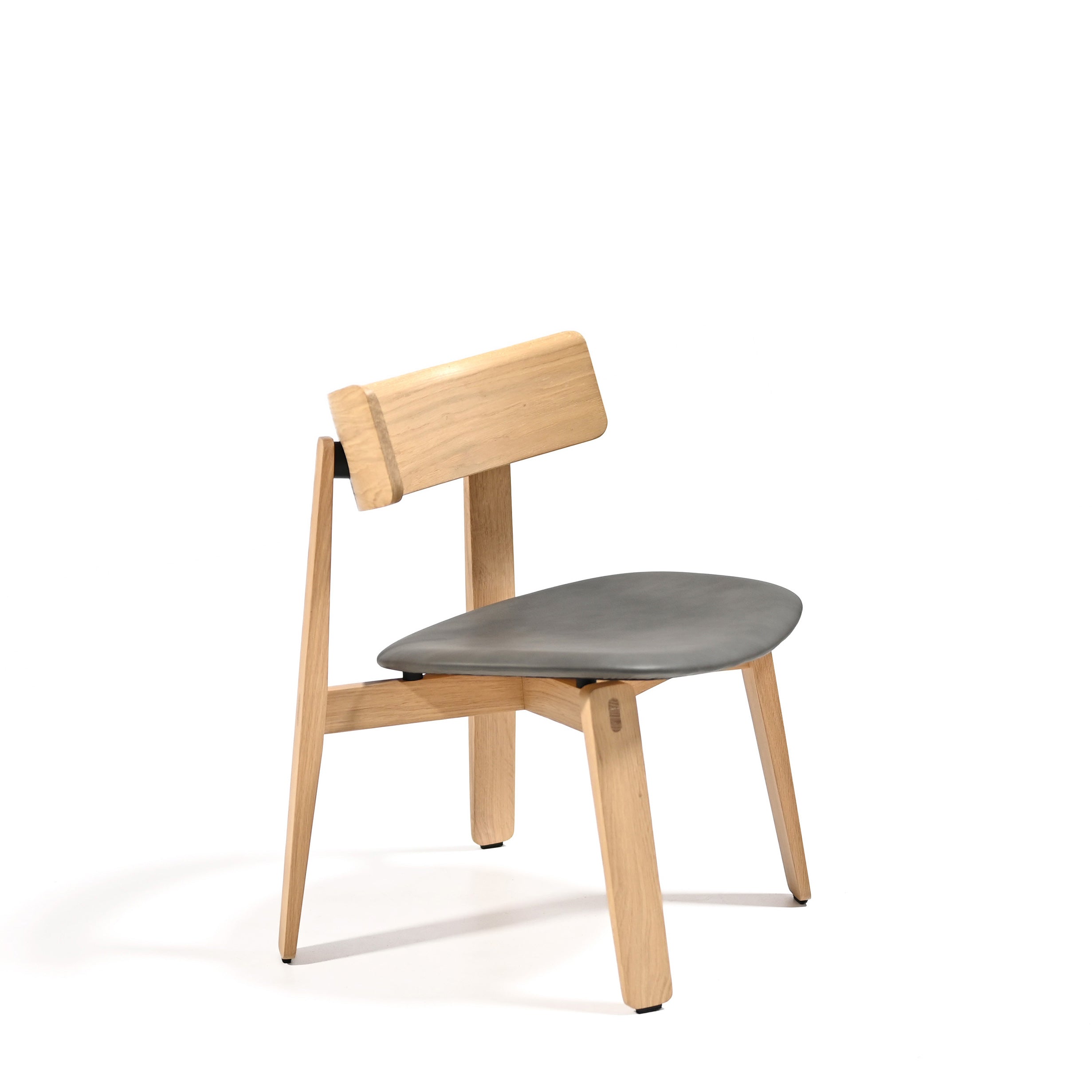 Gazzda Nora Lounge Chair in solid Oak – Spencer Interiors