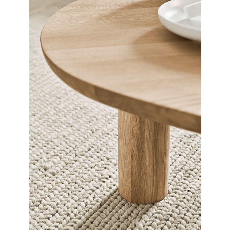 BOLIA Latch Large Coffee Table in Oiled Oak, detail 2