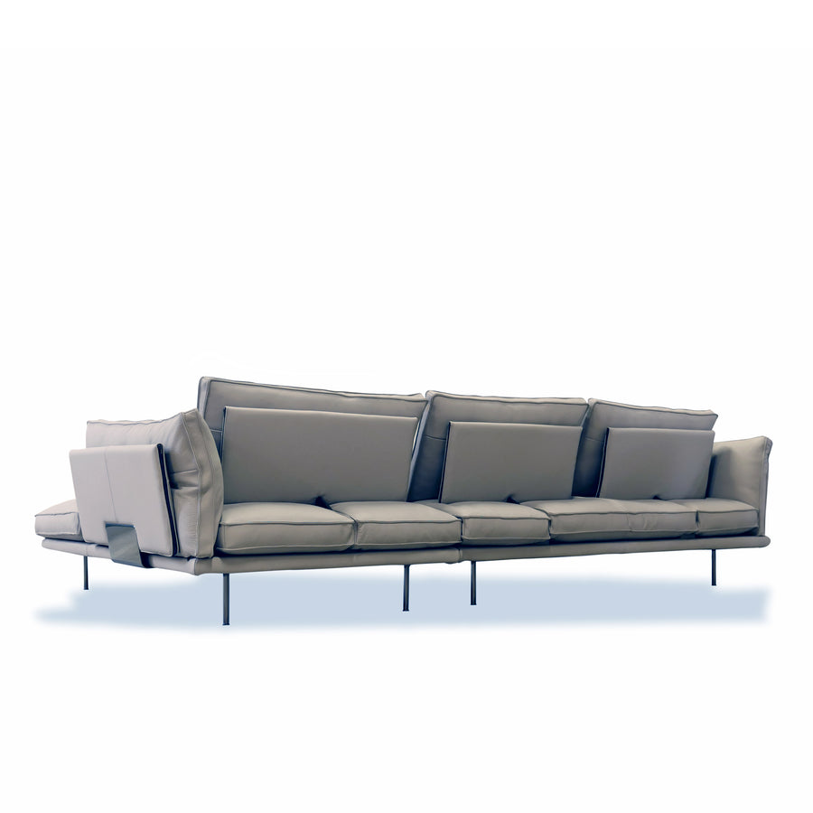 CIERRE Divine Small Sectional with chaise 320 cm, back view