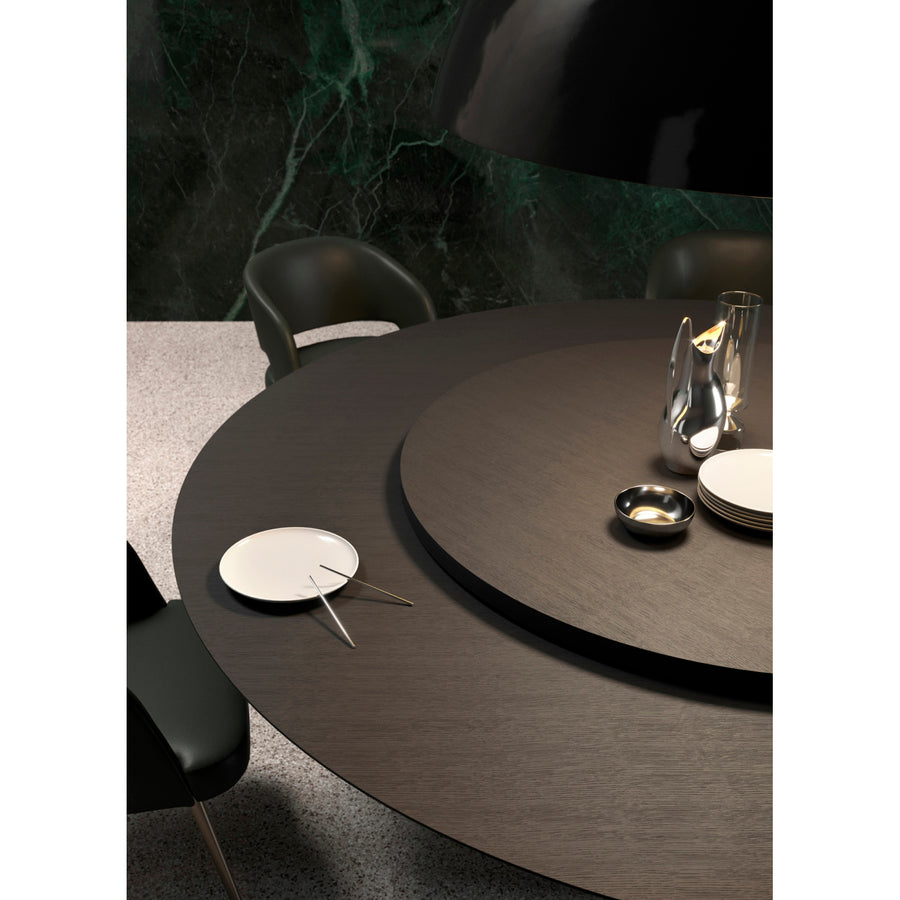 Emmemobili UFO Round Table With Lazy Susan, detail