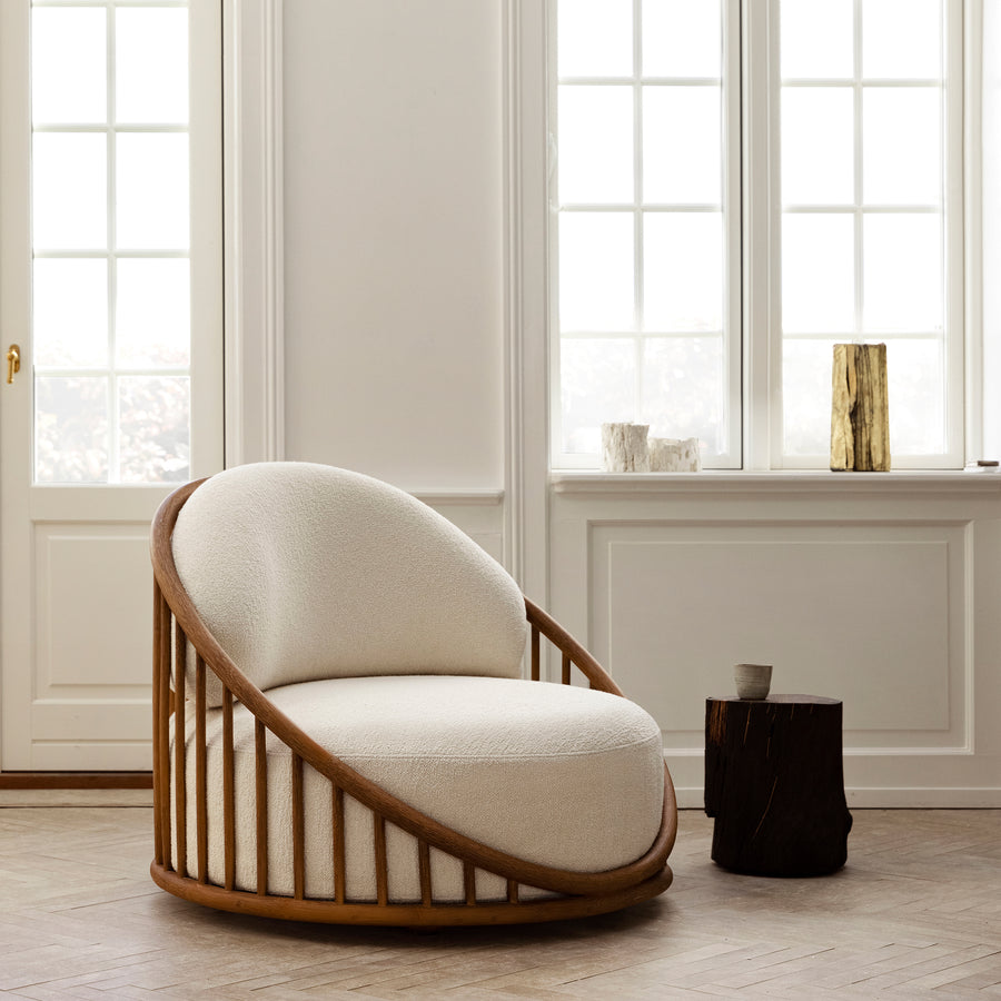 EXPORMIM Cask Armchair Ambient, front turned