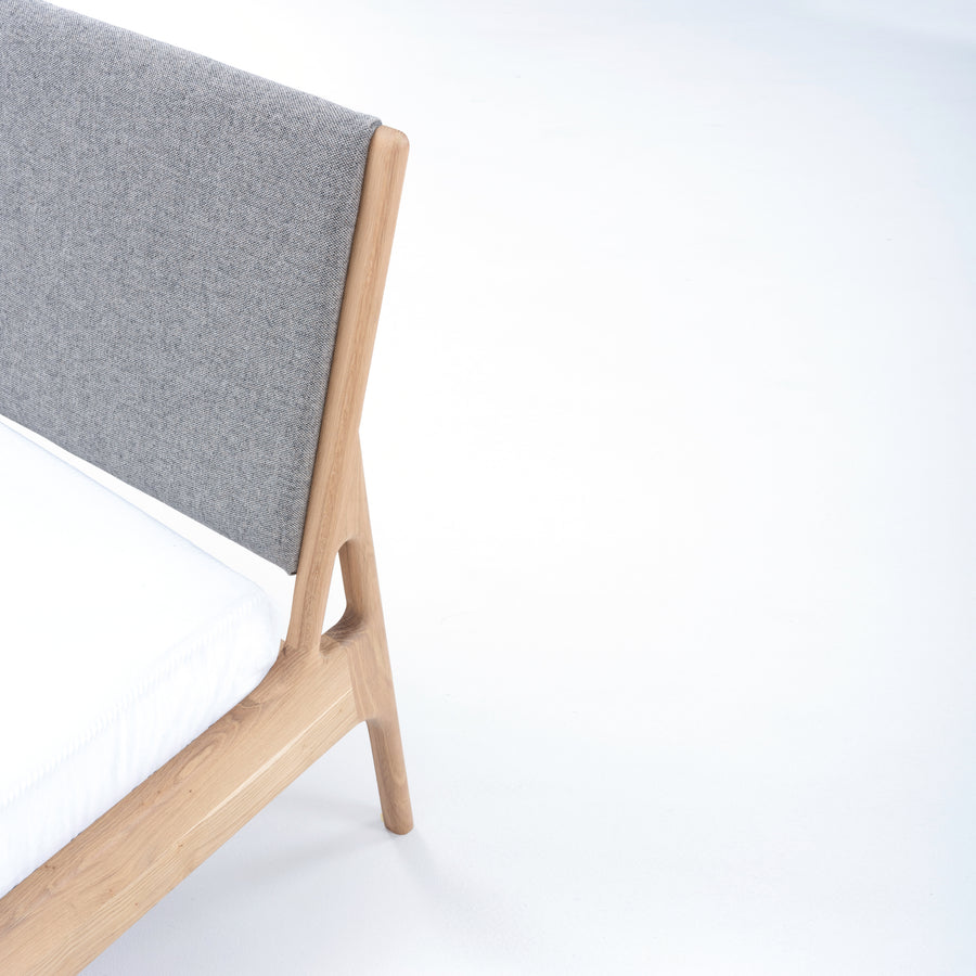 Gazzda Fawn Bed in Solid Oak, made in Europe | Spencer Interiors