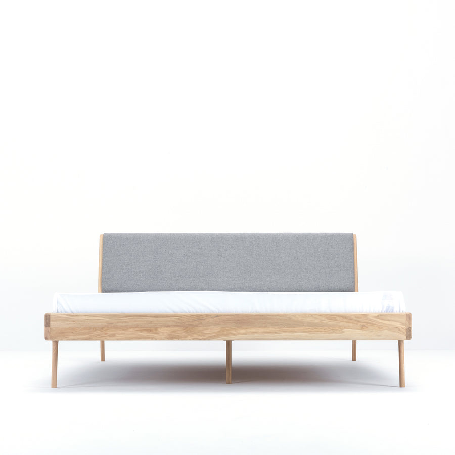 Gazzda Fawn Bed in Solid Oak, made in Europe | Spencer Interiors