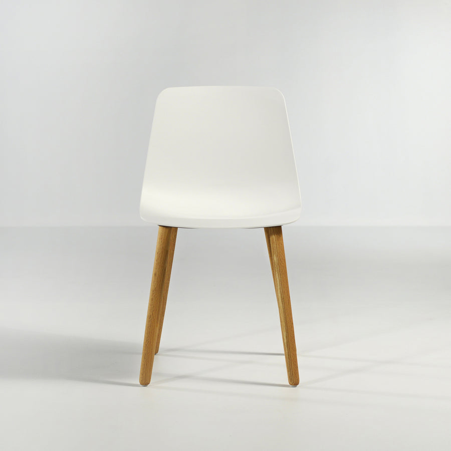 Inclass Varya Wooden Legs Chair, back - Made in Spain, © Spencer Interiors Inc.