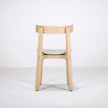 Gazzda Nora Chair in solid Oak, back