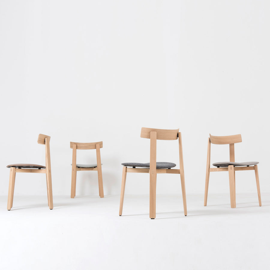 Gazzda Nora Chairs in solid Oak, 2