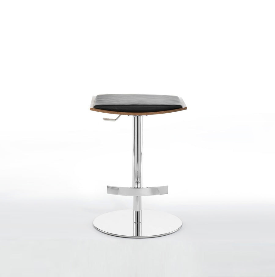 Potocco Bon Ton Stool in chrome - made in Italy | Spencer Interiors