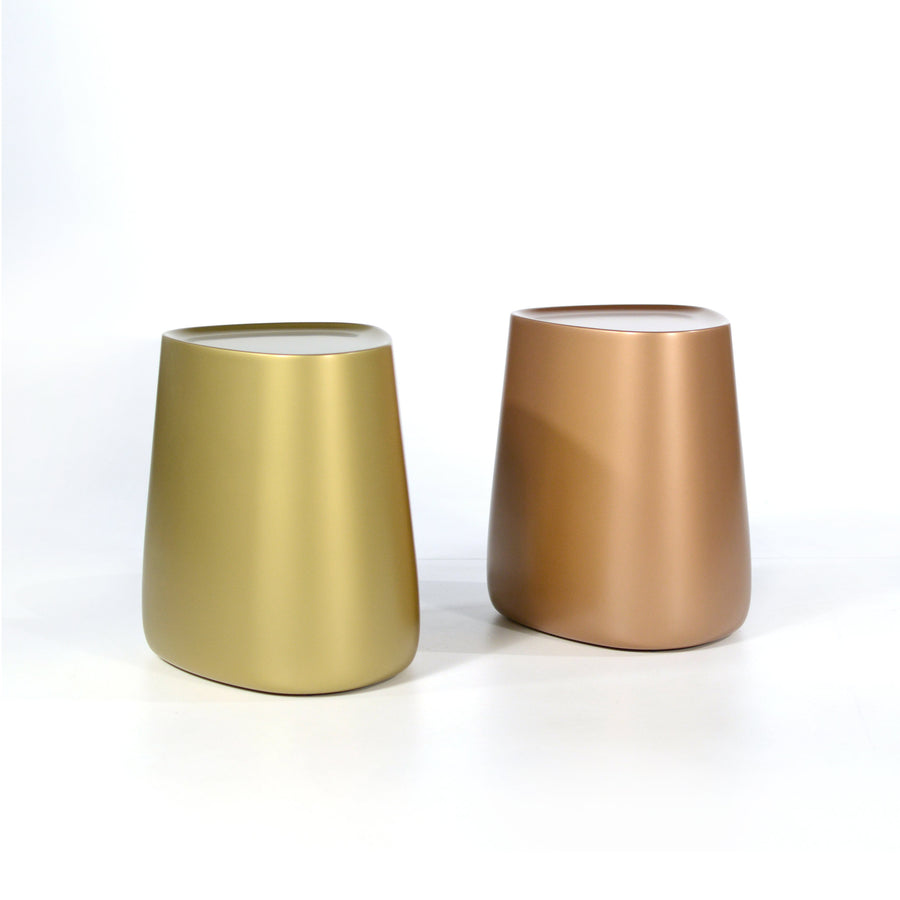 VIBIEFFE Pico Table Gold and Bronze, © Spencer Interiors Inc.