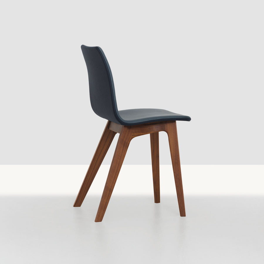 Zeitraum Morph Chair Fully Upholstered Walnut, semi profile