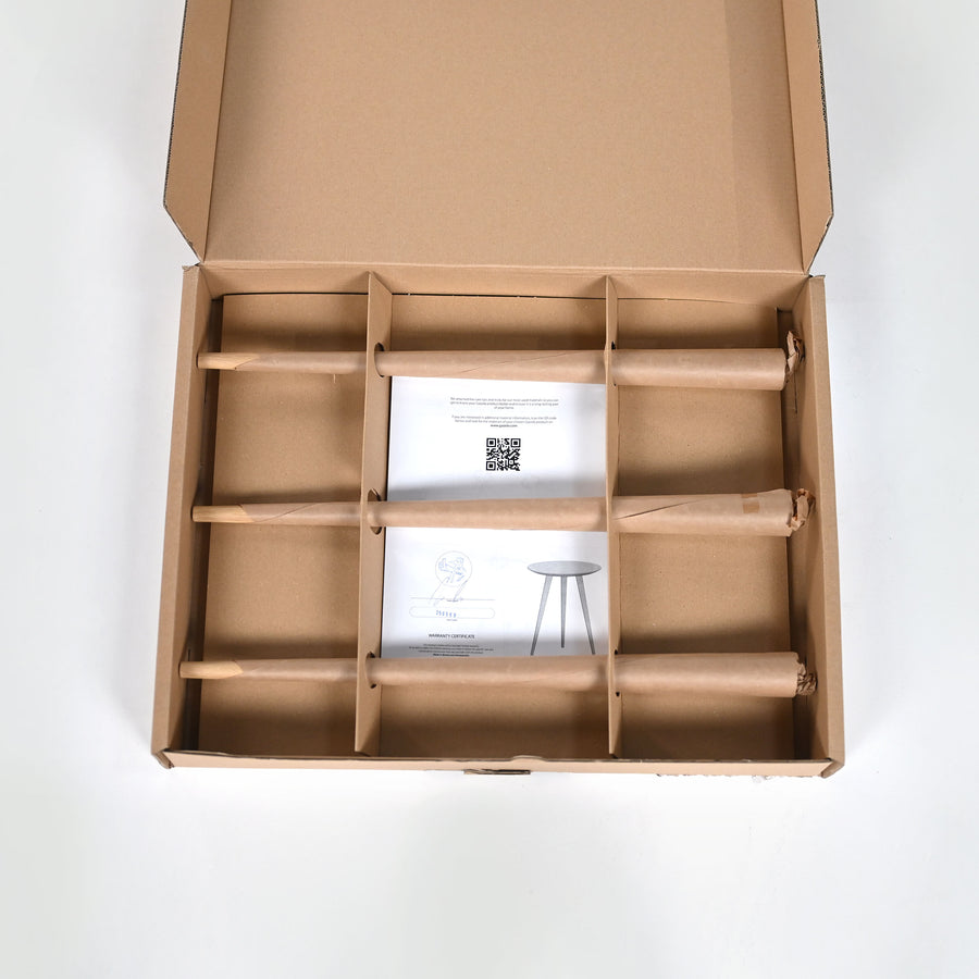 GAZZDA Arp Round Table packaging, interior 1
