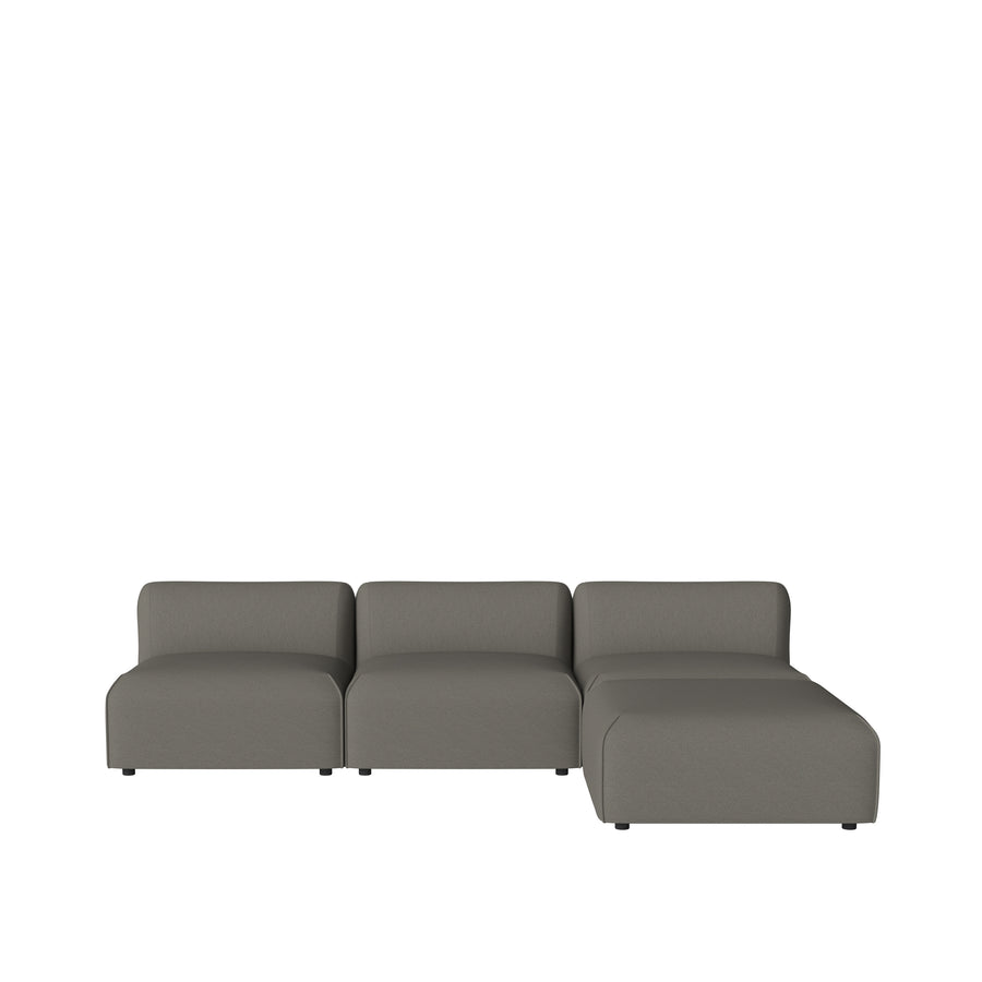 Bolia Arke Modular Sectional, Revi Brown, front