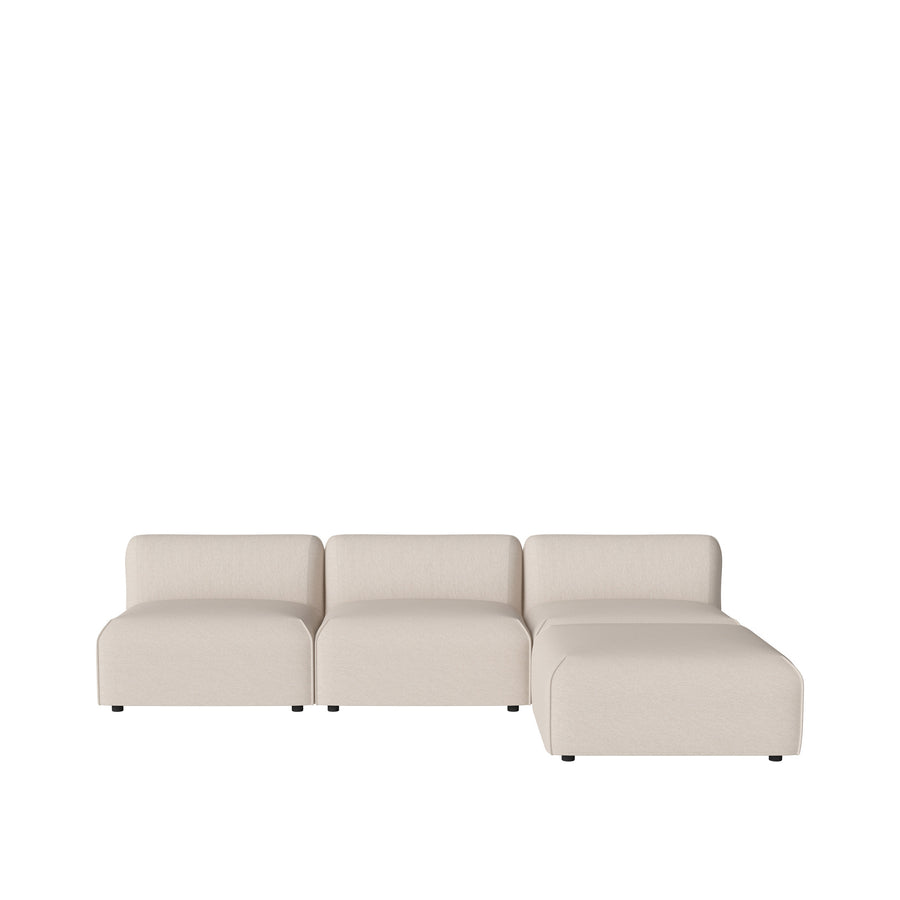 Bolia Arke Modular Sectional, Revi ivory, front