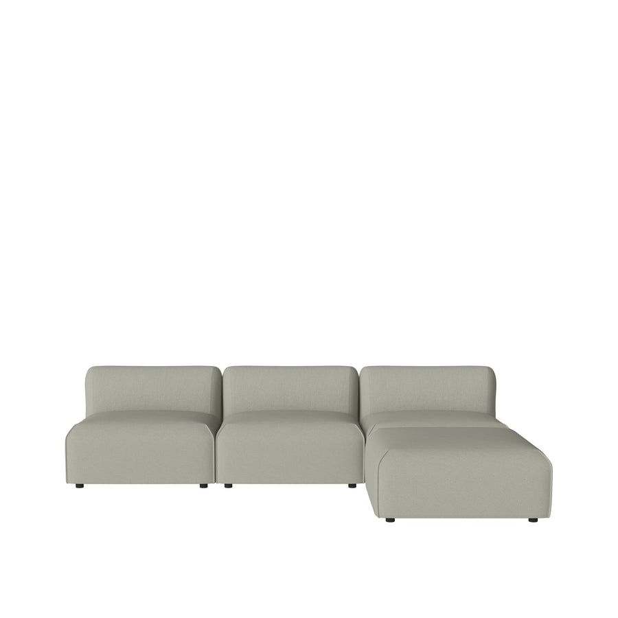 Bolia Arke Modular Sectional, Revi Light Green, front