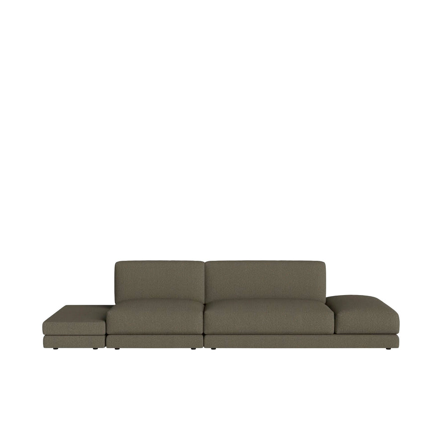 BOLIA Avelou 326 Open End Sofa  RIGHT, in Memory Green
