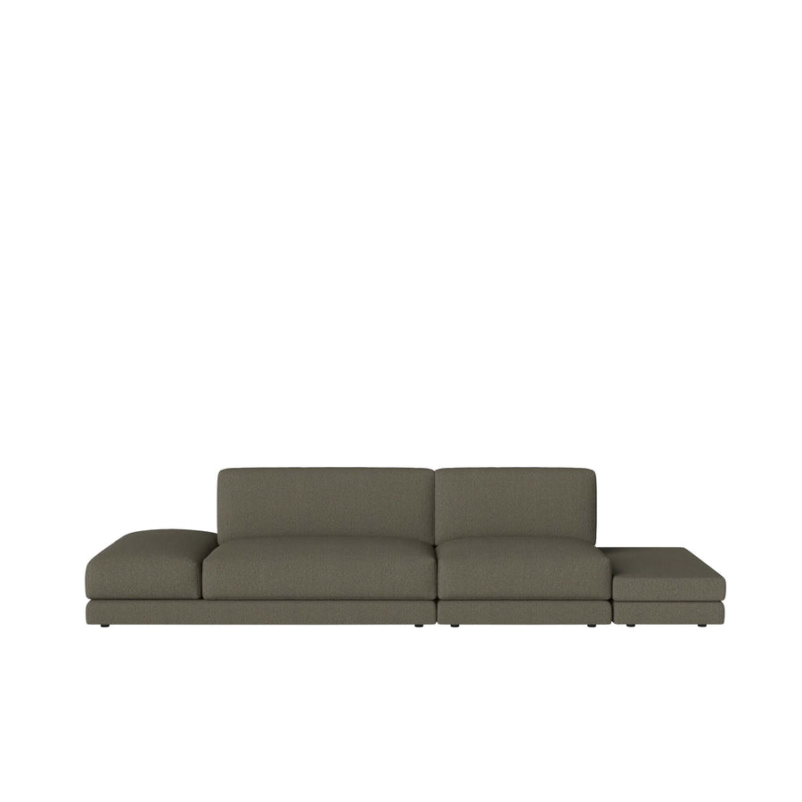 BOLIA Avelou 326 Open End Sofa  LEFT, in Memory Green