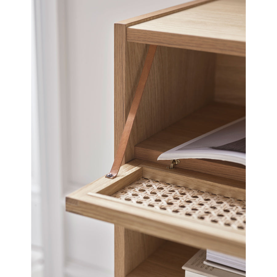 Cana Wall Mounted Bedside Table With Shelf, detail 2
