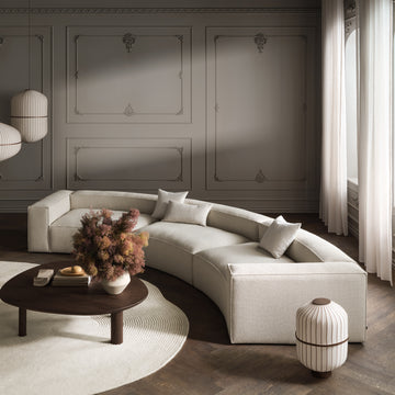 BOLIA Cosima Curved Sofa 414 cm, ambient 1
