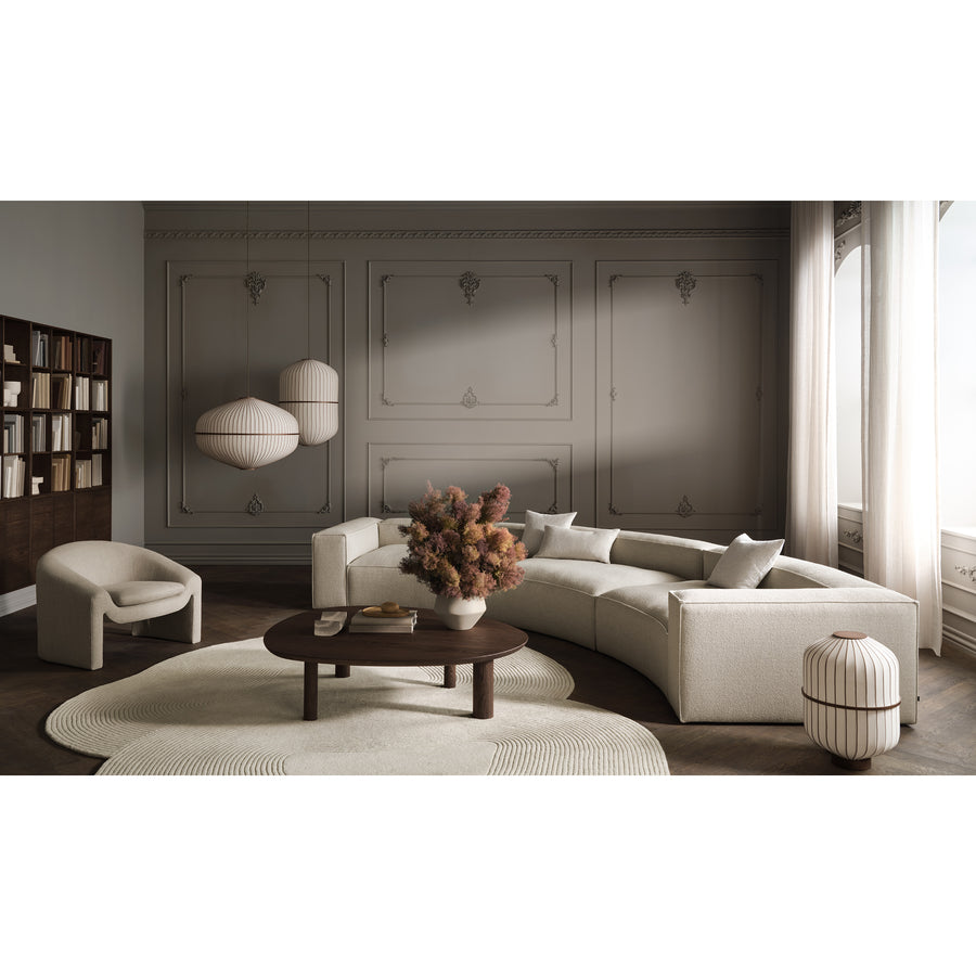 BOLIA Cosima Curved Sofa 414 cm, ambient 6