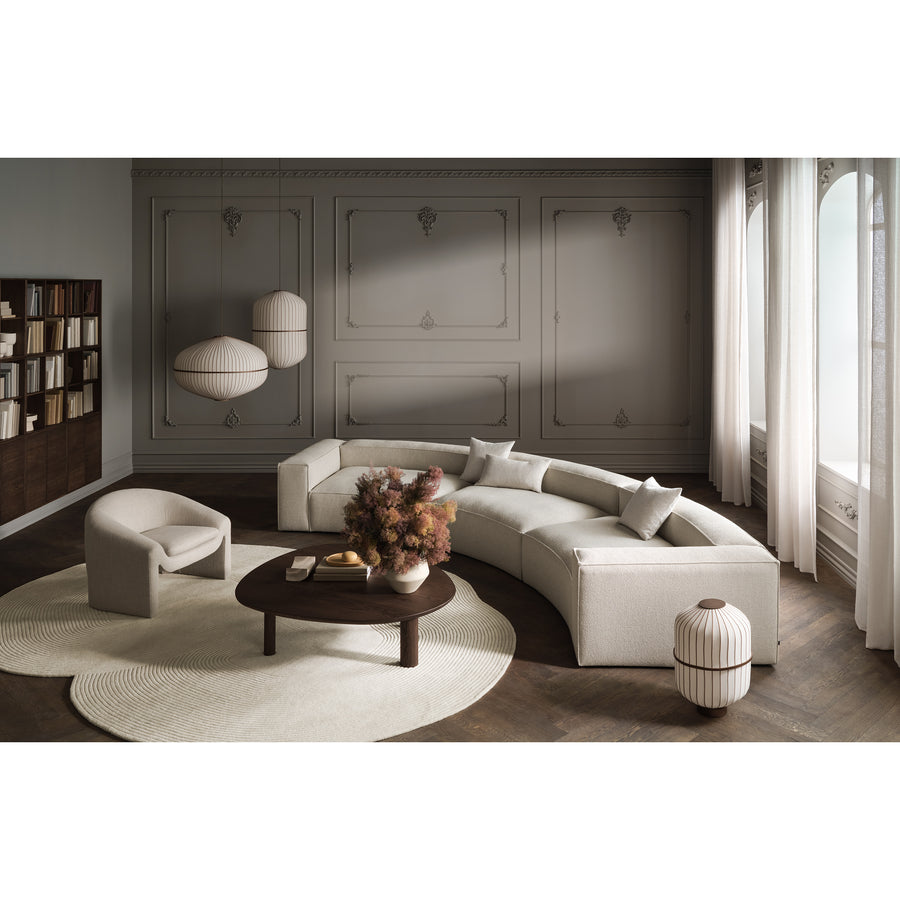 BOLIA Cosima Curved Sofa 414 cm, ambient 7