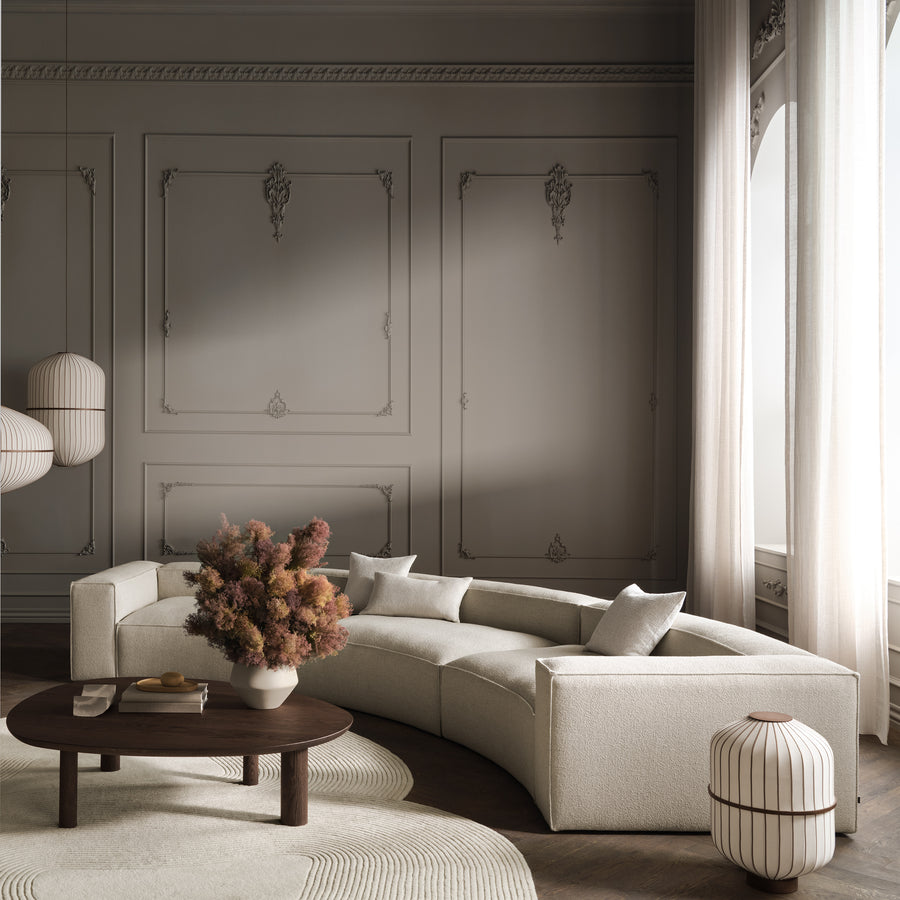BOLIA Cosima Curved Sofa 414 cm, ambient 2