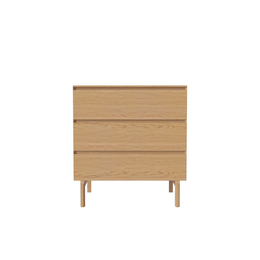 BOLIA Daia 3 Drawer Dresser in Oiled Oak