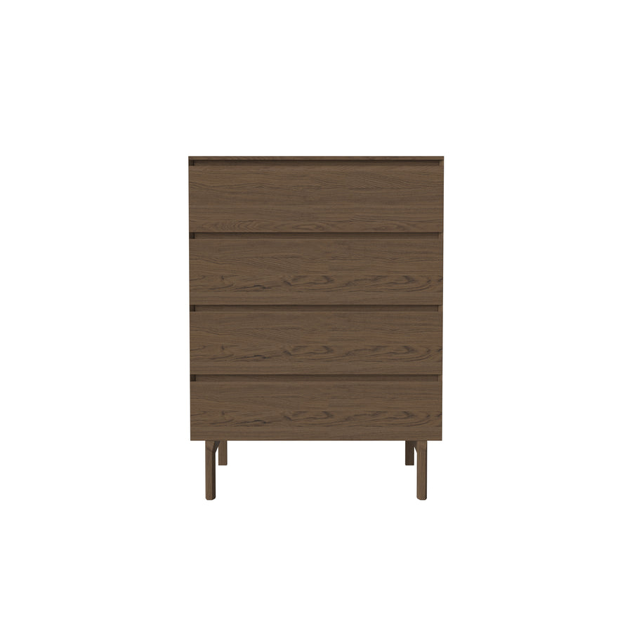 Bolia 4 Drawer Dresser, Dark Oiled Oak