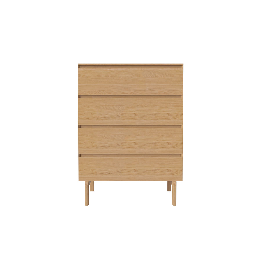 Bolia 4 Drawer Dresser, Oiled Oak