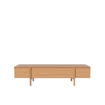 BOLIA Daia Lowboard with Drawer, Oiled Oak, KO, front