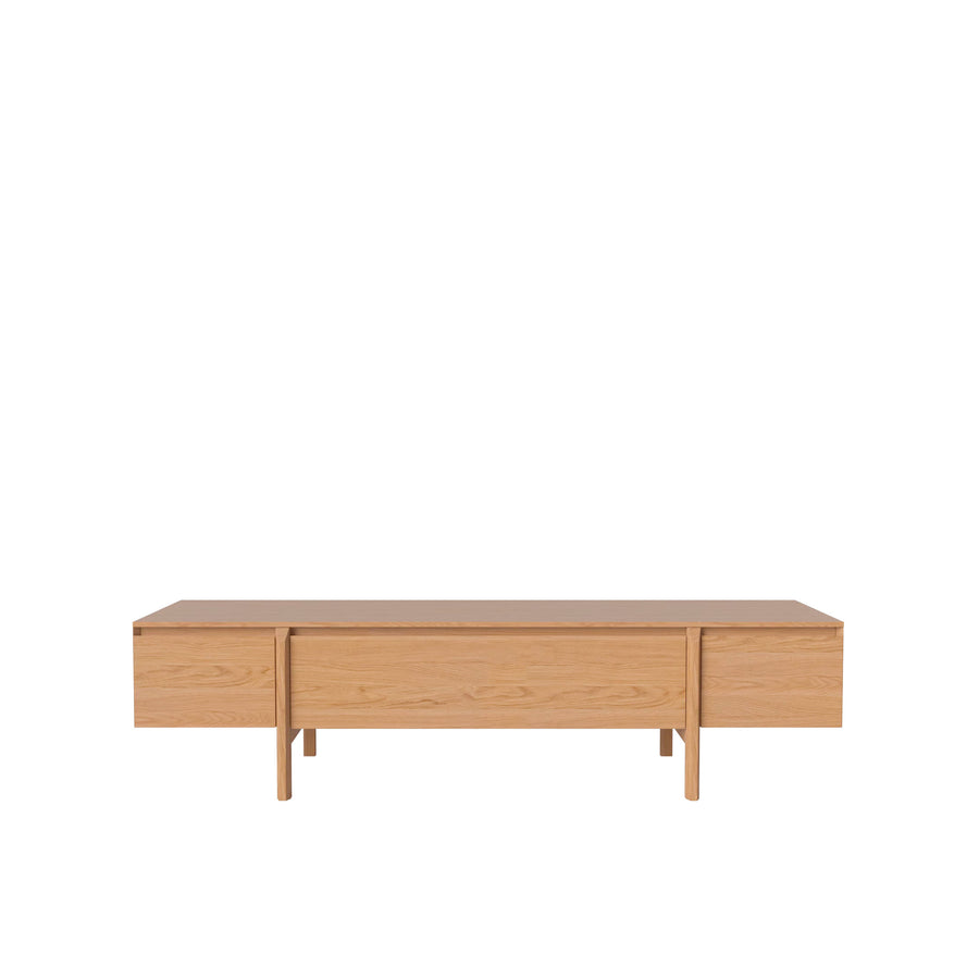BOLIA Daia Lowboard with Drawer, Oiled Oak, KO, front