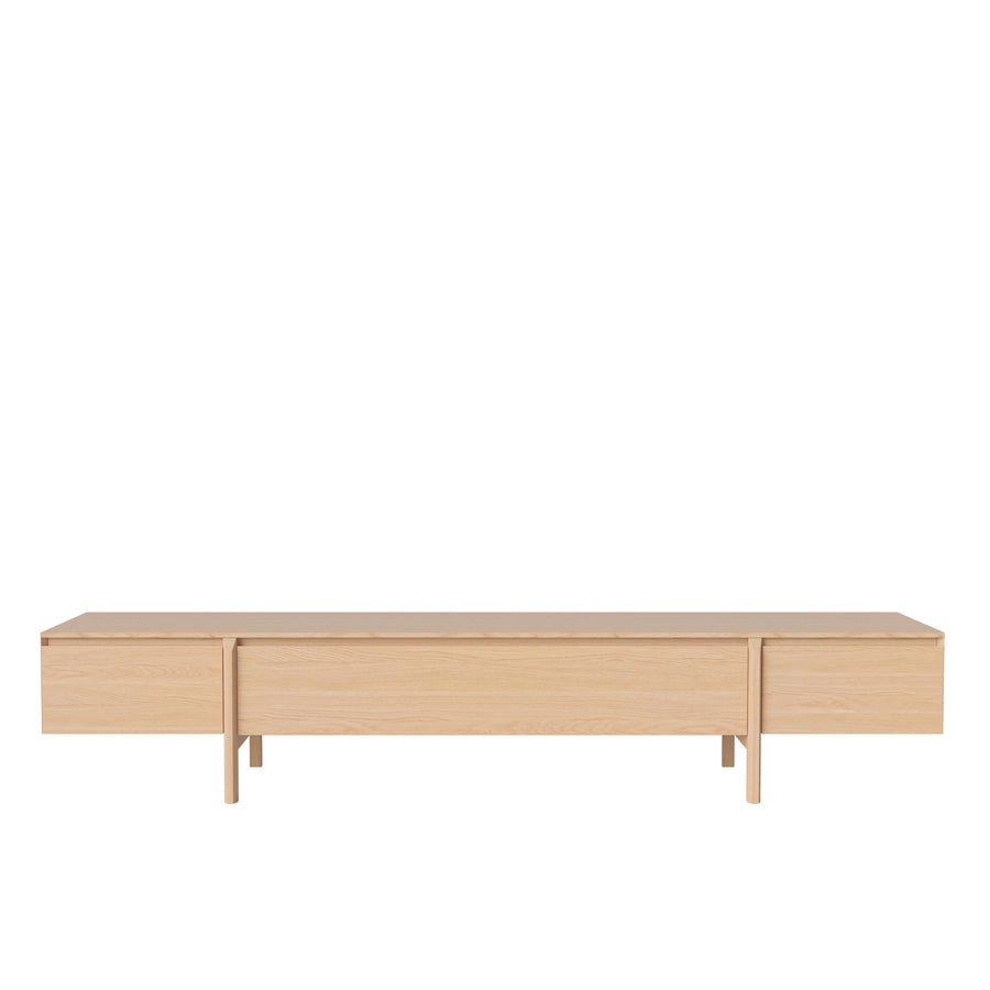 BOLIA Daia Lowboard 240 with Drawer, White Pigmented Oak