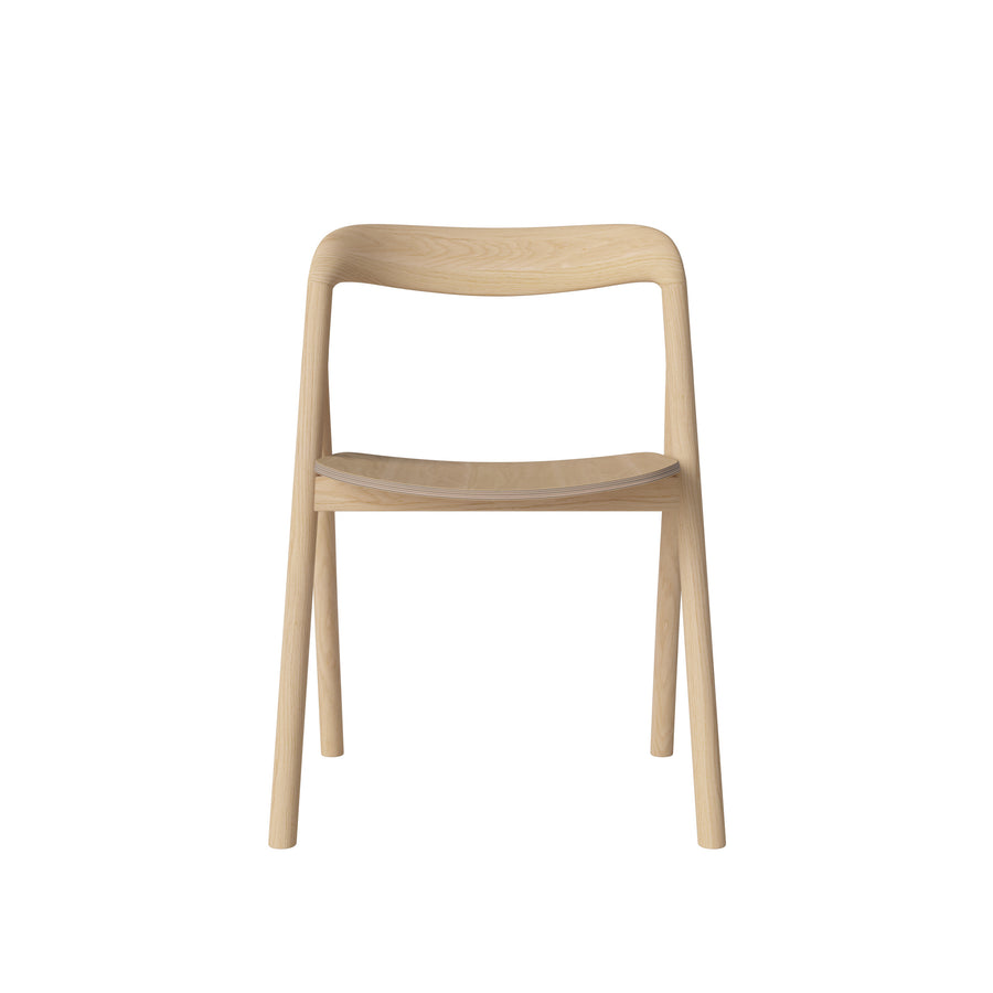 BOLIA Fenri Dining Chair in White Pigmented Oak