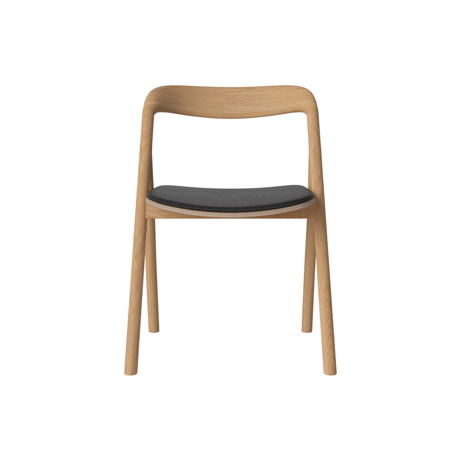 BOLIA Fenri Dining Chair in Oiled Oak, Quattro Black