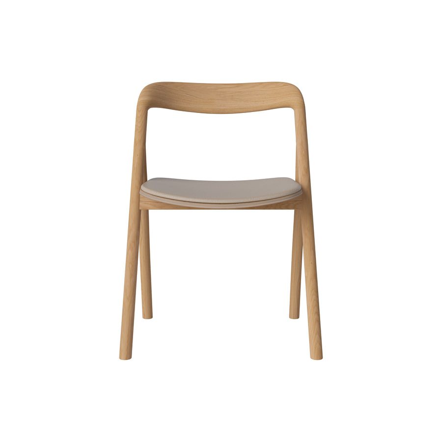 BOLIA Fenri Dining Chair in Oiled Oak, Quattro Sand