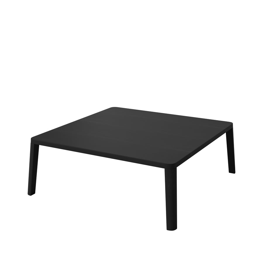 BOLIA Graceful Coffee Table in solid Black Stained Oiled Oak, 90 cm x 90 cm x 32 cm h