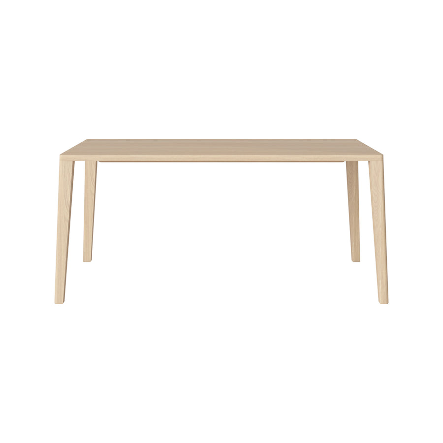 BOLIA Graceful Table 160, white pigmented solid oak