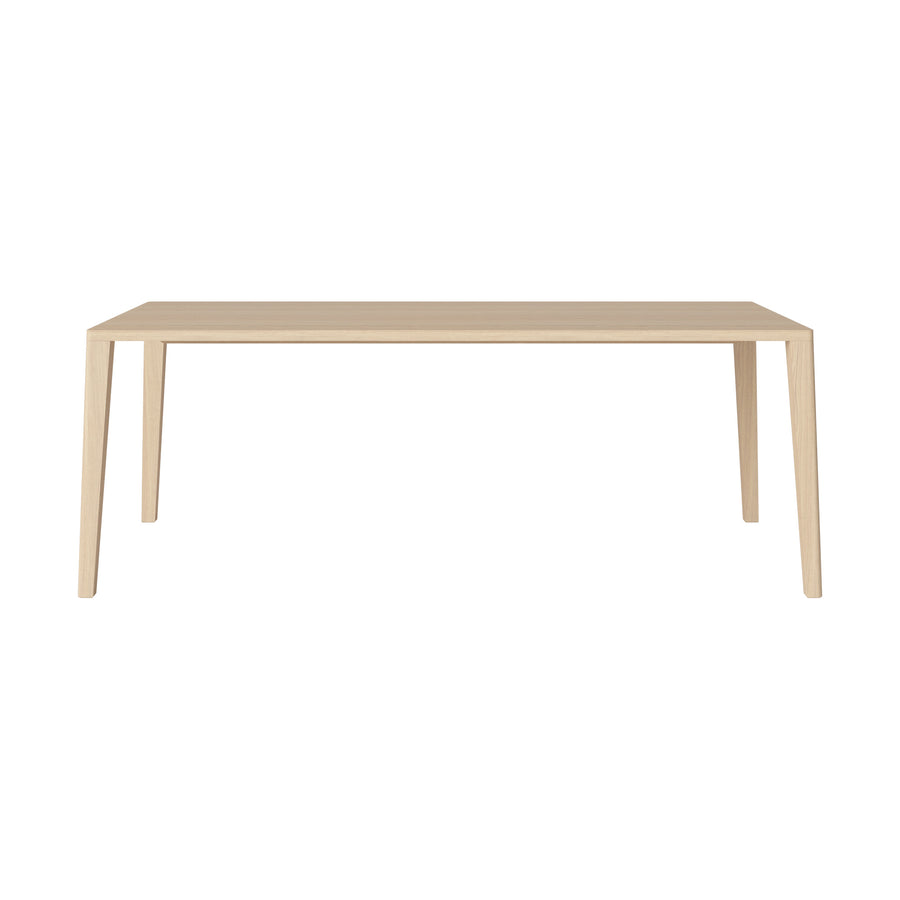 BOLIA Graceful Table 180, white pigmented solid oak