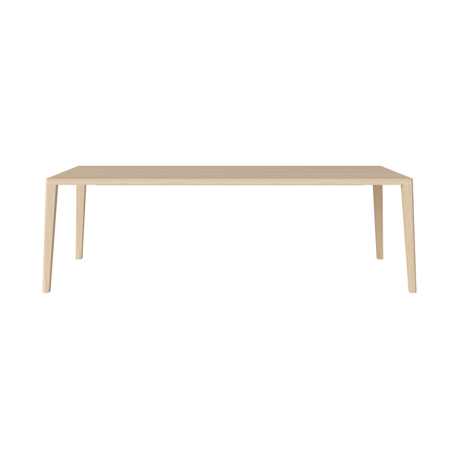 BOLIA Graceful Table 240 x 105, white pigmented solid oak