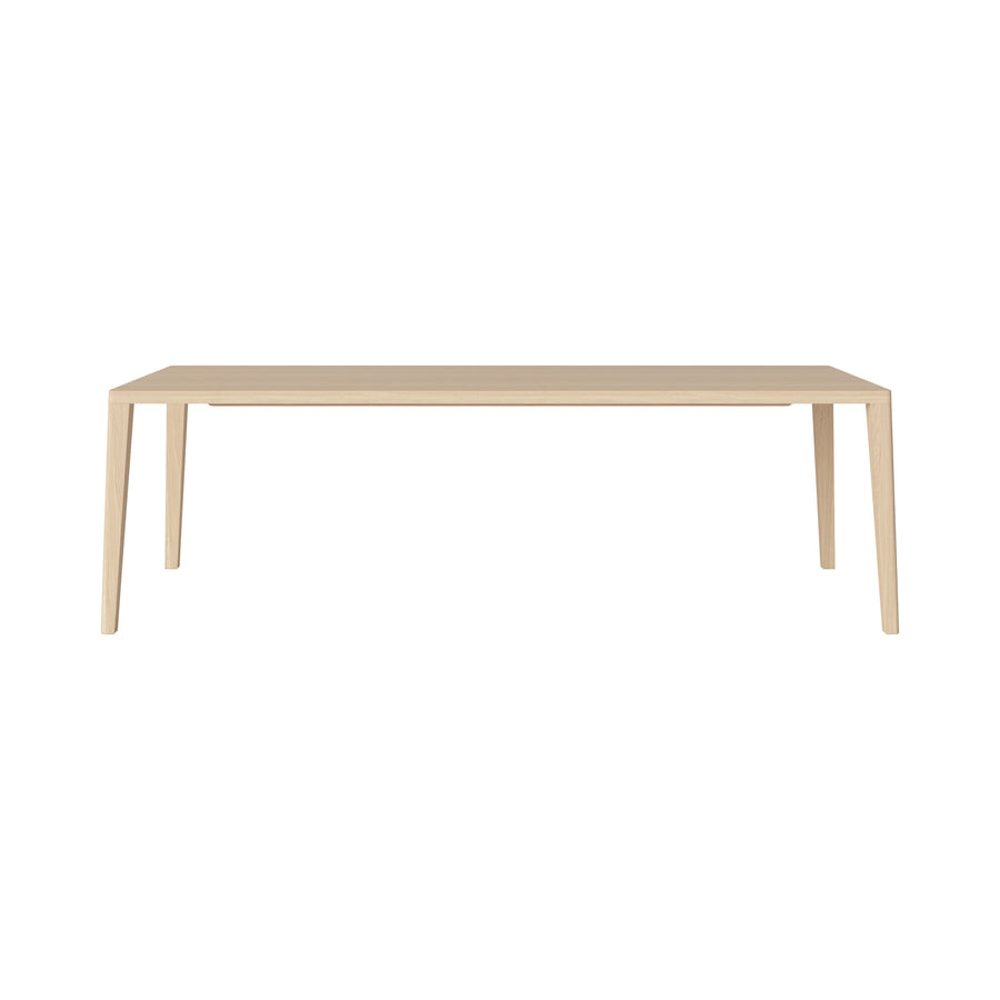 BOLIA Graceful Table 240 x 95, white pigmented solid oak
