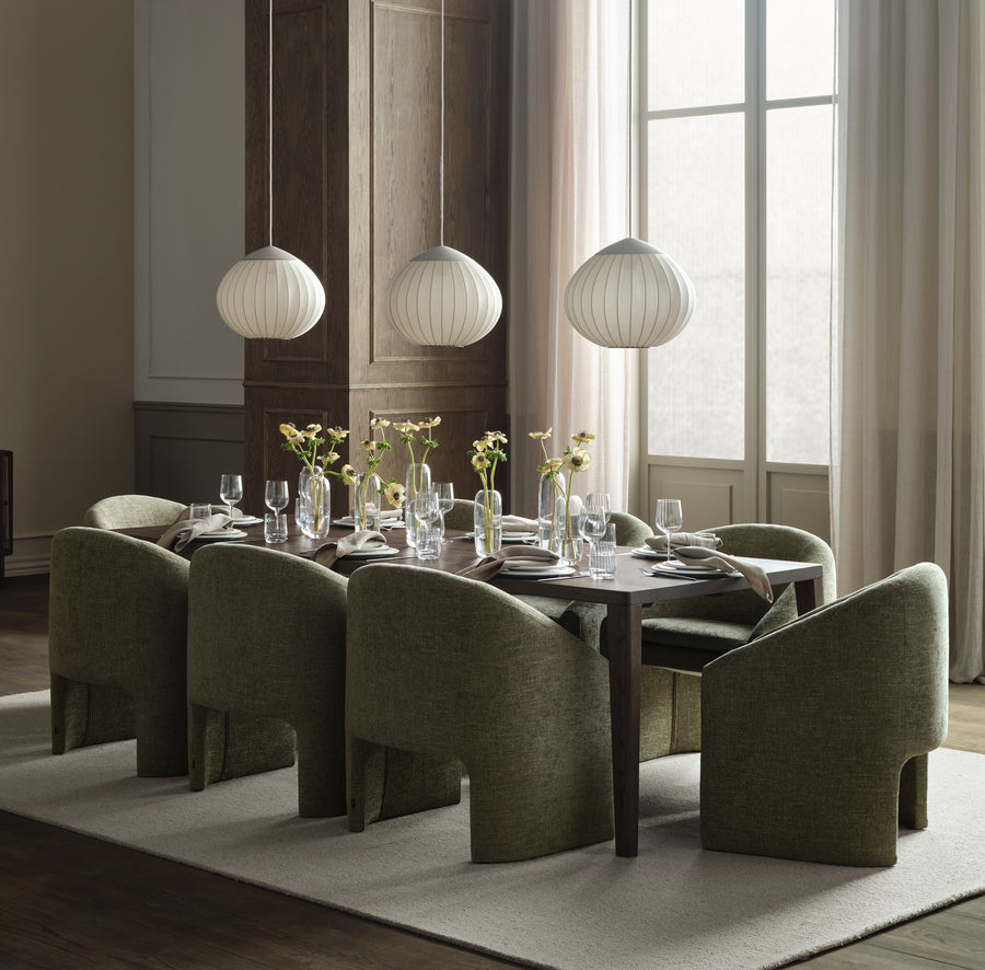 BOLIA Graceful Dining Table, Mielo DIning Chairs