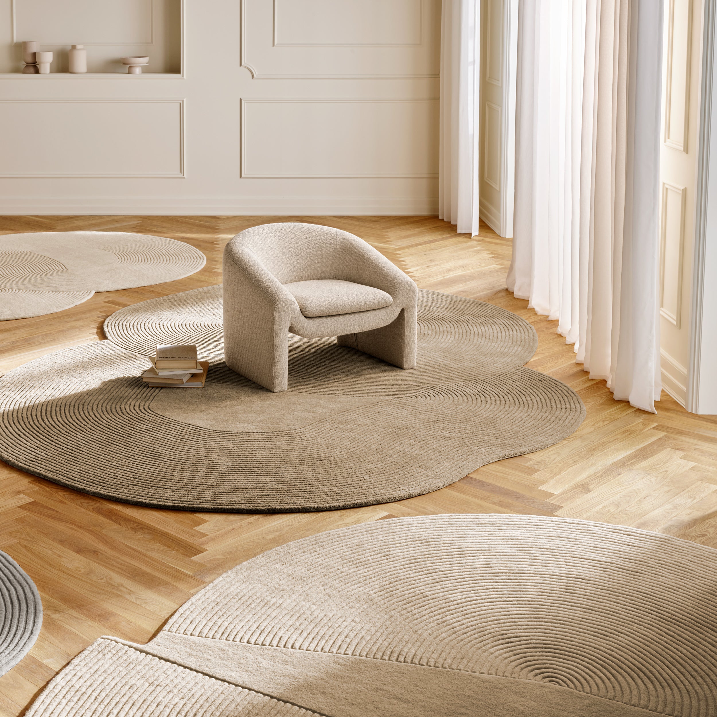 Bolia, Zen Rug Shaped 250 x 333 – Spencer Interiors