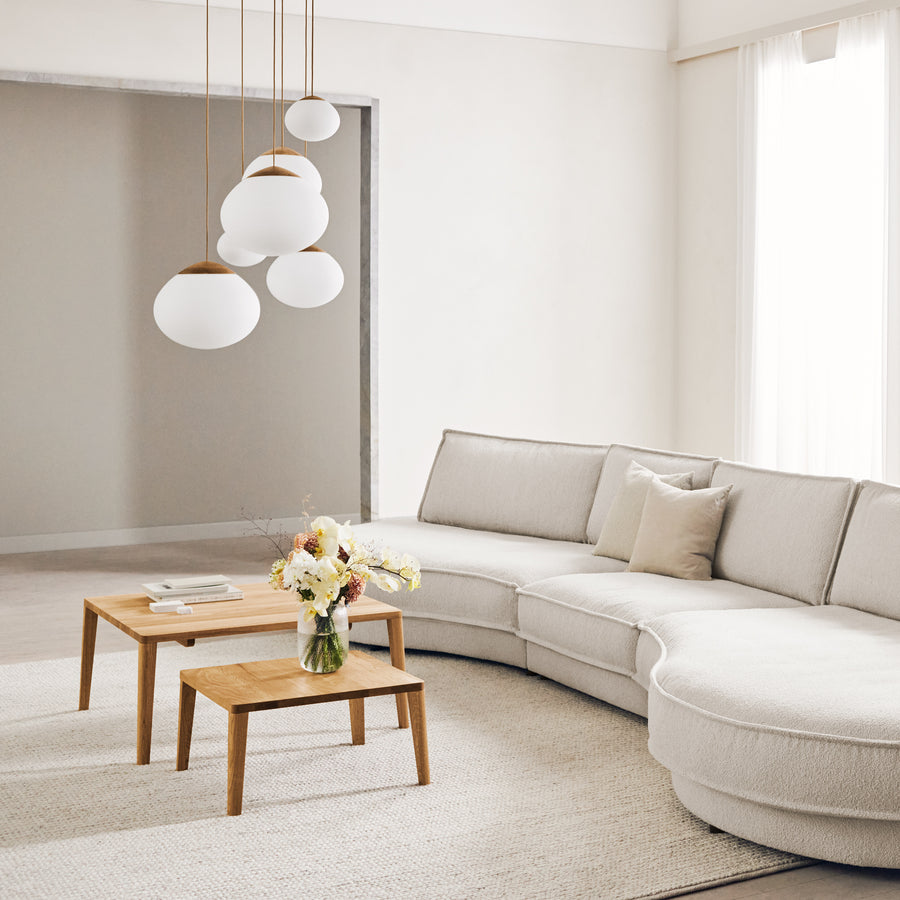 BOLIA Graceful Coffee Tables in Oiled Oak, ambient 2