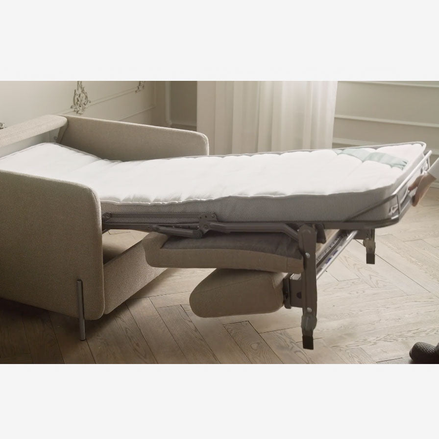 BOLIA Pira Armchair Sofa Bed folding mechanism 3