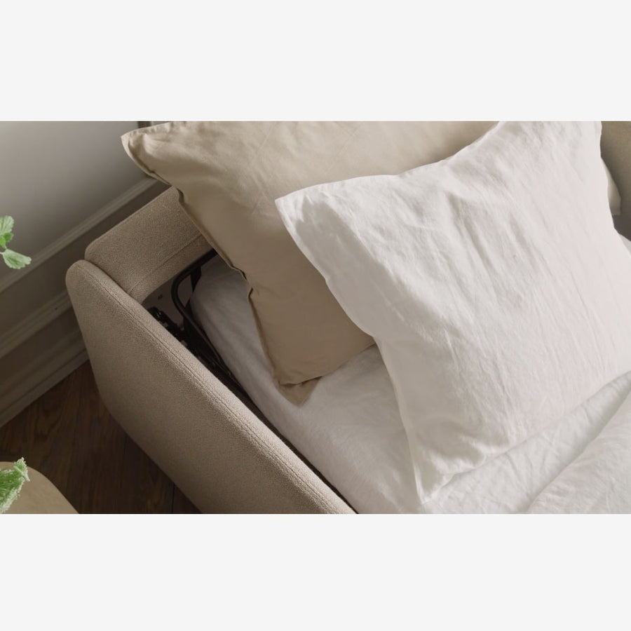 BOLIA Pira Armchair Sofa Bed , top view, unfolded