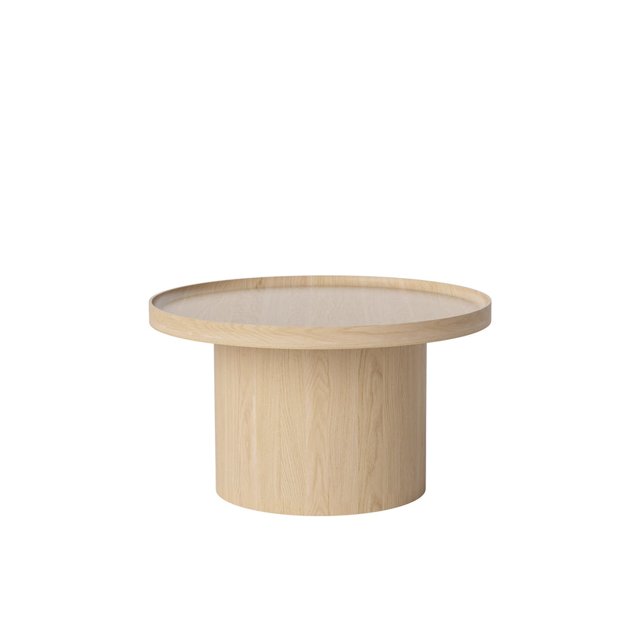 BOLIA Plateau Large Coffee Table, Lacquered White Pigmented Oak