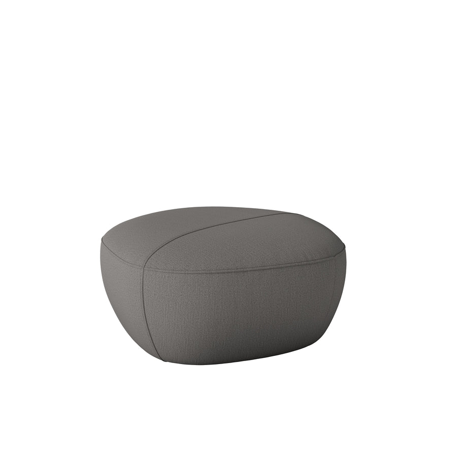 BOLIA Split Pouf Large, Baize Steel Grey