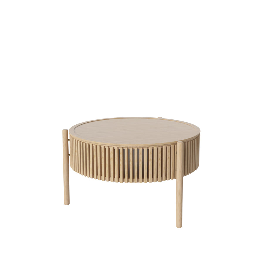 BOLIA Story Coffee Table, White Pigmented Oiled Oak