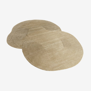 Zen Rug Shaped 300 x 400, Beige