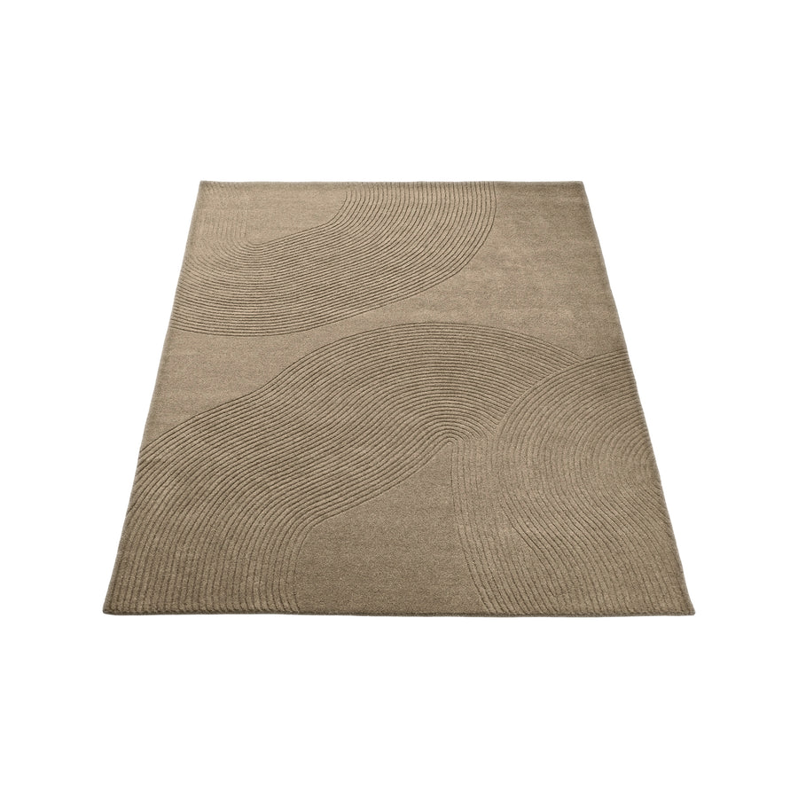 BOLIA Zen Rug Rectangular 200 x 300 cm, Dark Beige