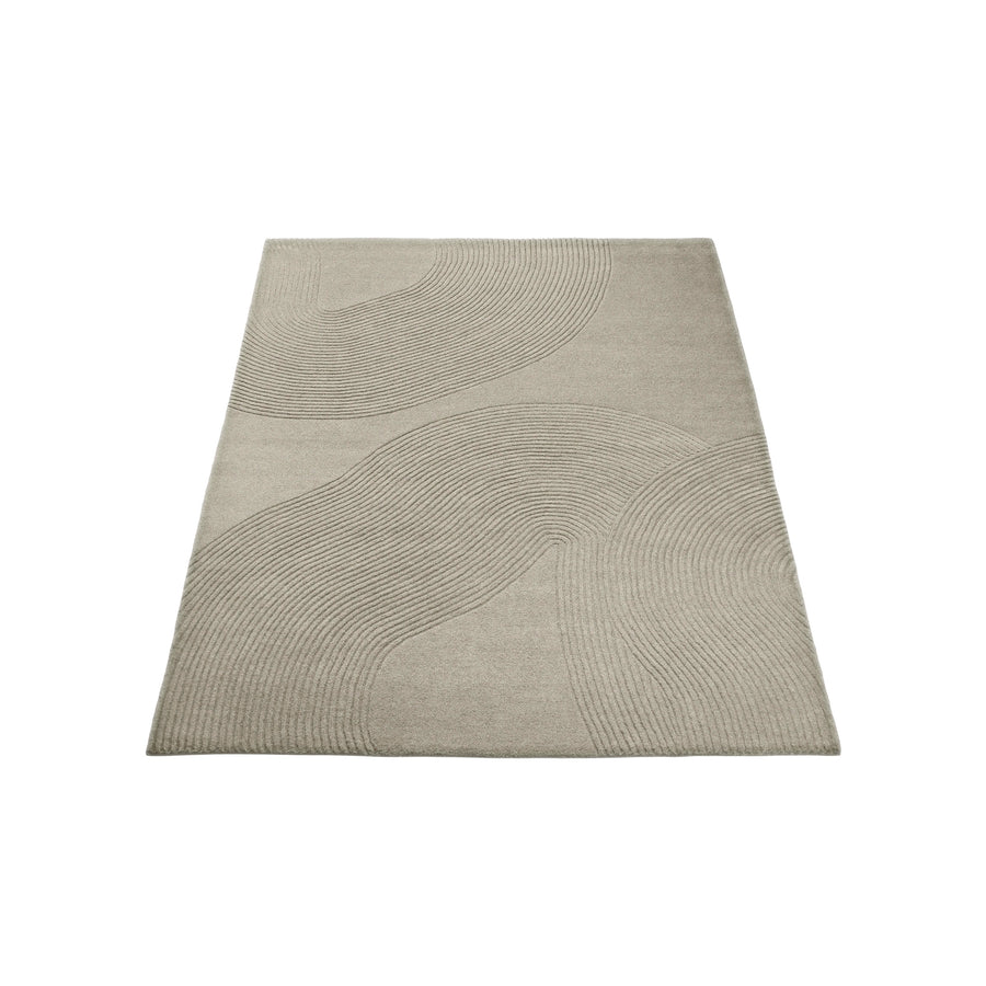 BOLIA Zen Rug Rectangular 200 x 300 cm, Light Grey