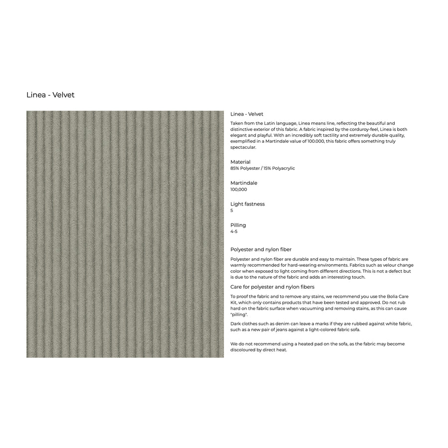 BOLIA fabric Linea Velvet